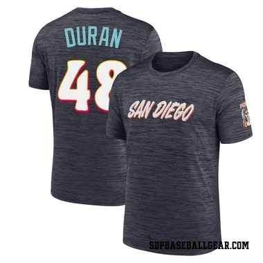Men's Rodolfo Duran San Diego Padres Obsidian 2026 City Connect Game Day Velocity T-Shirt