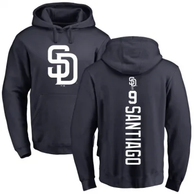 Navy Men's Benito Santiago San Diego Padres Backer Pullover Hoodie