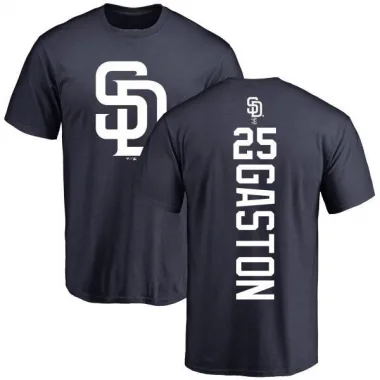 Navy Men's Cito Gaston San Diego Padres Backer T-Shirt -