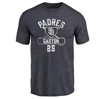 Navy Men's Cito Gaston San Diego Padres Base Runner T-Shirt -